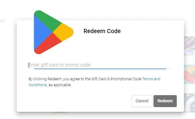 Google Play Store 100 RS Redeem Code Free Today (100% Working)